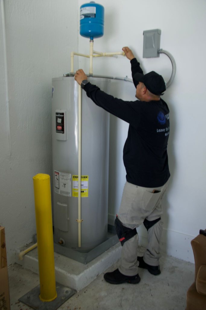 Water heater install by Grand Rooter